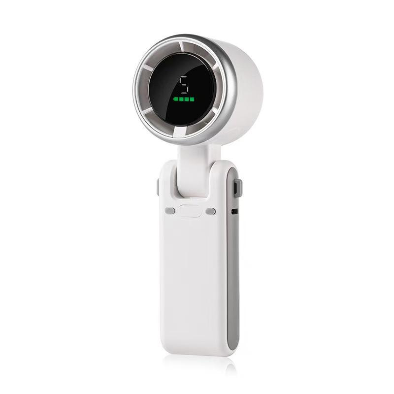 N607 Portable High-Speed Mini USB Folding Neck Fan 59.5*52*172MM