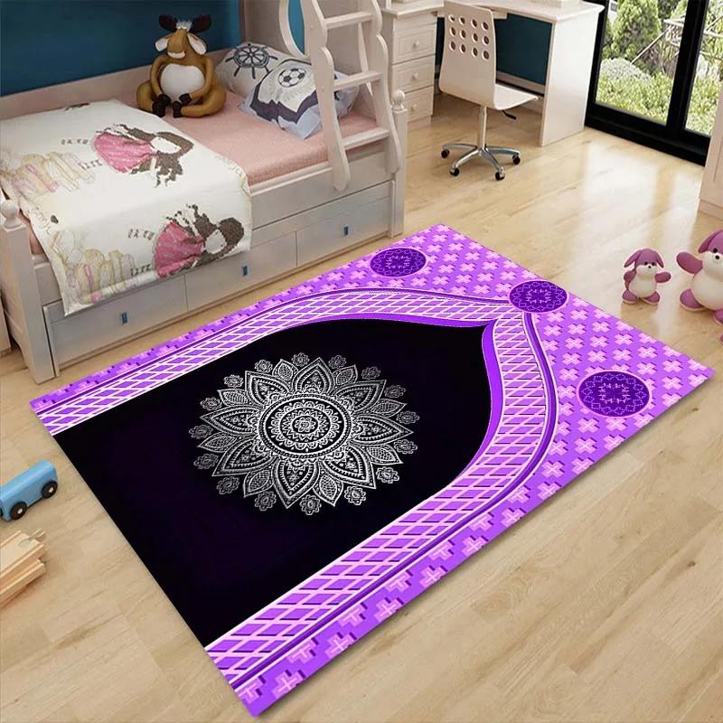

Tapis de prière musulmane antidérapant, carré amovible, pour chambre à coucher, cuisine, salle de bain, imperméable, en fourrure 40cm x 60cm