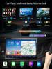 URVOLAX Android Car Navigation with and SIM Card 6GB RAM 128GB Google Store Support for and Smartphone Compatible with Toyota and Other Vehicles
