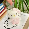 Plush Kawaii KT Keychain Cute  Pendant Backpack Hanging Charms Keyring Accessories Birthday Gift Toys