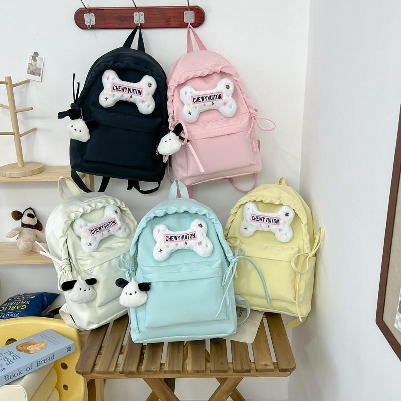 Simple and Versatile Schoolbag, A Treasure Trove of Girlhood, A Fresh and Cute Butterfly Backpack for Outings