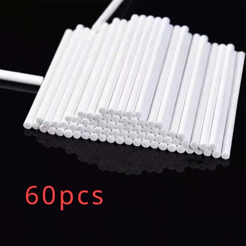 20/80/100 Stücke Kunststoff Lutscherstäbchen Sicher Weiß Kuchen Sucker Sticks Für Schokolade Zucker Süßigkeiten Lollypop DIY Form backformen Werkzeug
