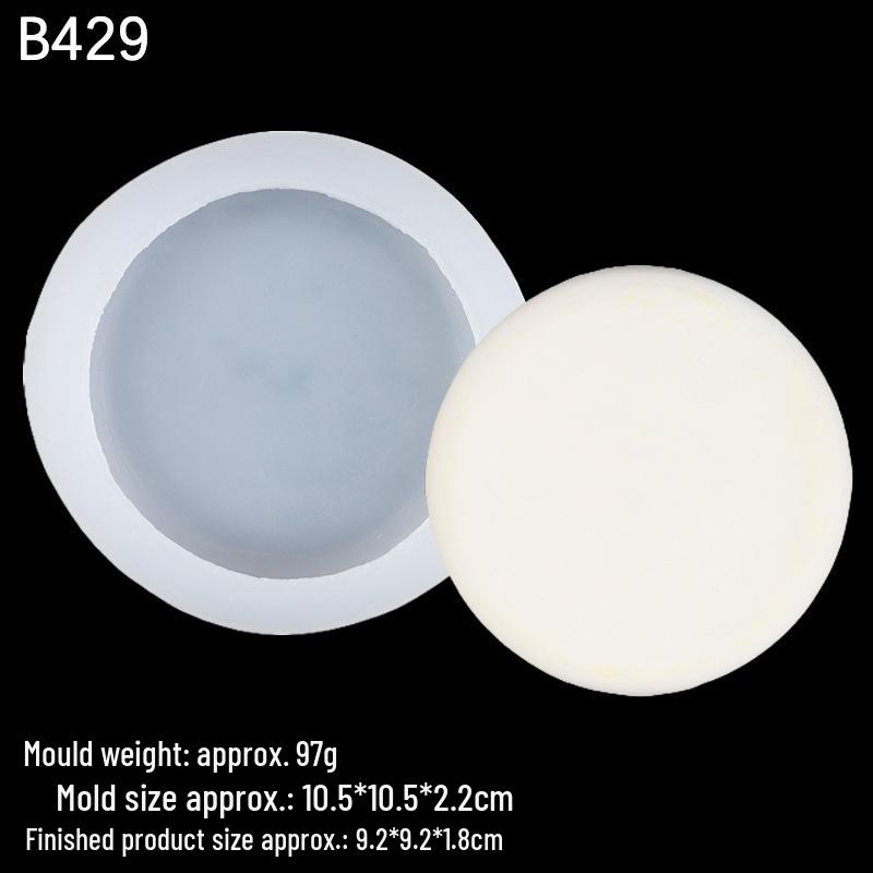 Runde Silikonform für Oreo Mousse Kuchen - 3/4/6 Zoll Größen