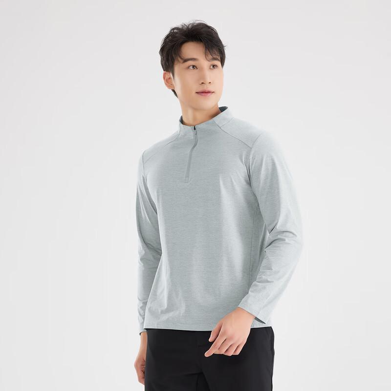 Vepeal Couple's Fashion Stand-Collar Long-Sleeve T-Shirt