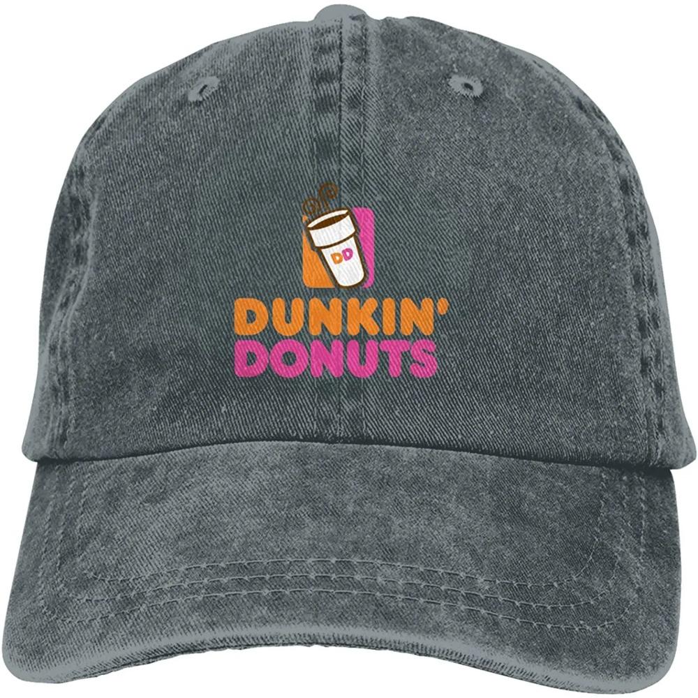 Doughnut Dunkin Unisex Camping Vintage Jeans Basebollkeps Klassisk Bomullspappahatt Justerbar Enkel Keps