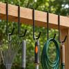 S Hooks with Shape for Hanging Ladder, Tire, Garden Tools and Rafter Storage - - Hanger