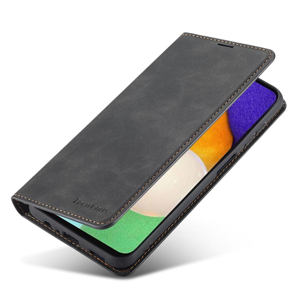 FORWENW Fantasy Series for Samsung Galaxy A15 5G Stand Wallet Case Skin-touch Leather Cell Phone Cover