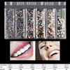 6 Grid Dental Rhinestones Tooth Rhinestones Teeth Jewelry Teeth Whitening Teeth Decoration Dental Crystal