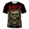 Summer T-Shirts Slayer Rock Band 3D Print Streetwear Men Women Casual Oversized Short Sleeve T Shirt Male Tees Tops Man Clothing