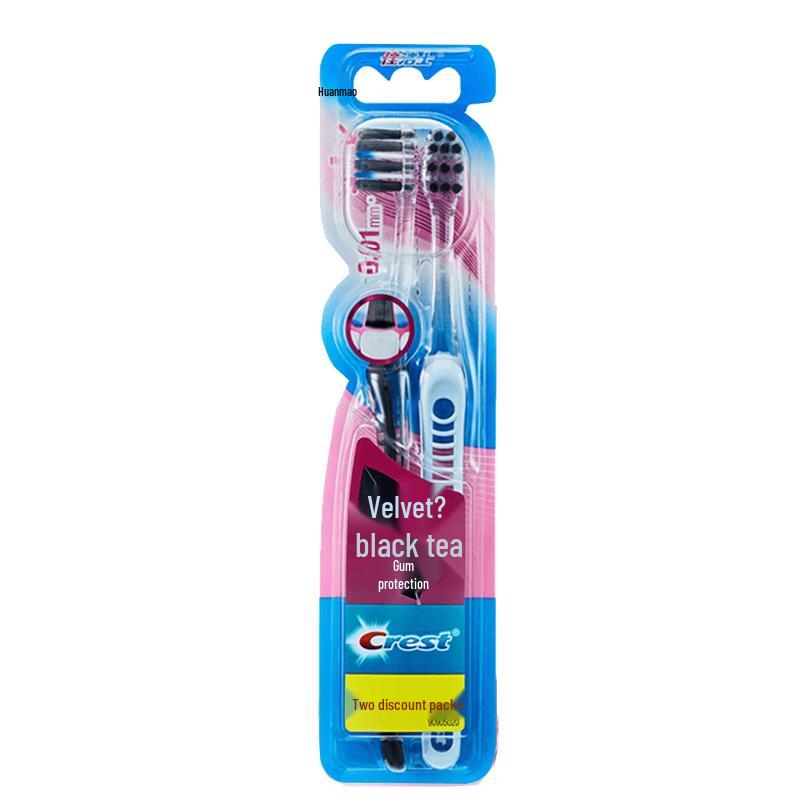 Crest Charcoal Floss Deep Clean Ultra-Soft Toothbrush