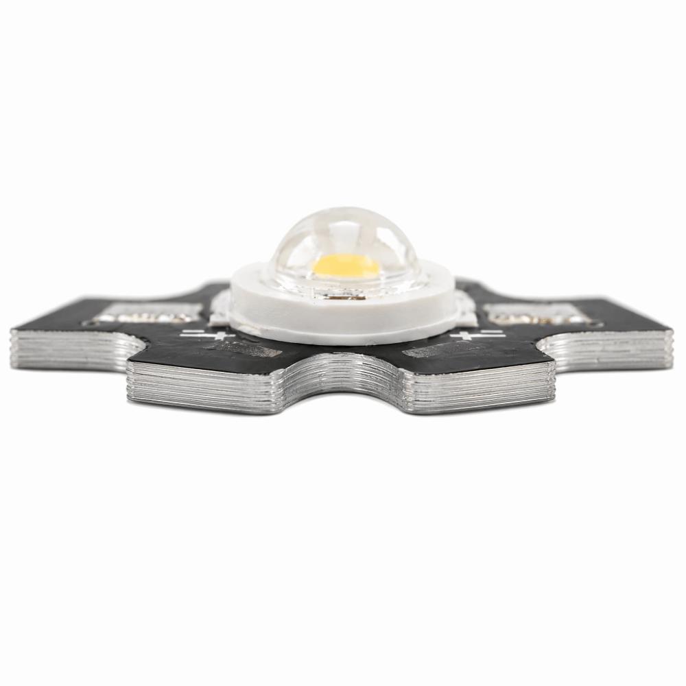 25PCS Aluminum Base LED Chip 3V LED Lamp Chip Durable LED Bead Bulb Lamp