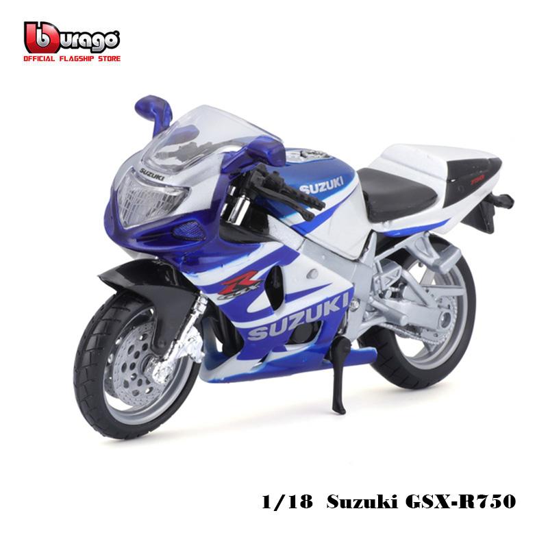 Bburago 1:18 simulation alloy motorcycle Honda Africa Twin Adventure authorized  model toy car gift collection