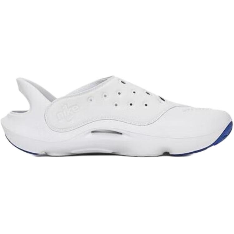 Nike Aqua Swoosh Comfortable Versatile Non-Slip Durable Low-Top Kids Sandals Kids sandals White FV6363-003
