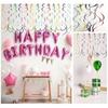 6/12/18PCS Colourful Spiral Decoration Spiral Banner Hanging Swirl Decorations Birthday Wedding Christmas DIY Party Supplies