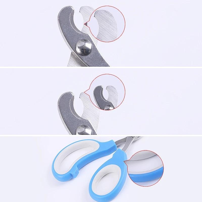 Hot 1Pc Pet Nail Toe Claw Clipper Scissors Pet Dog Cat Nail Clippers Scissors Trimmer Grooming Tools  Random Color Pet Supplies