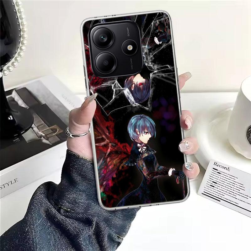 G-Ghoul Tokyo Touka Kirishima Soft Phone Case For Xiaomi Redmi Note 15 14 14S 13 12 Pro Plus 12S 11 11S 11E 10 10S 11T 5G Fundas