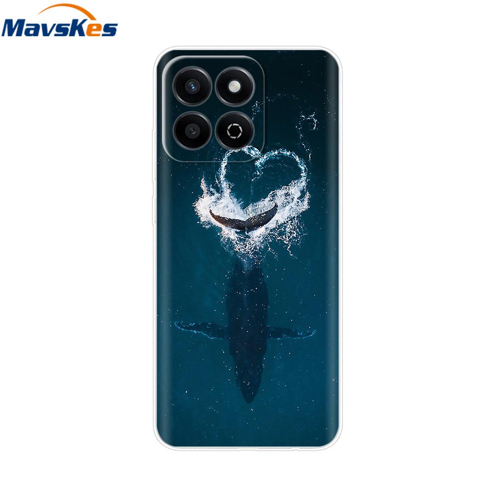 For Honor 200 Smart Case Luxury Painted Soft TPU Silicon Back Cases On for Honor200 Smart 200Smart Phone Shell Cover Bags 6.8''