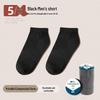 Unisex Disposable Travel Compression Socks - Sweat-Absorbing, Thin, and Portable, Ideal for Outdoor Activities and Business Trips.