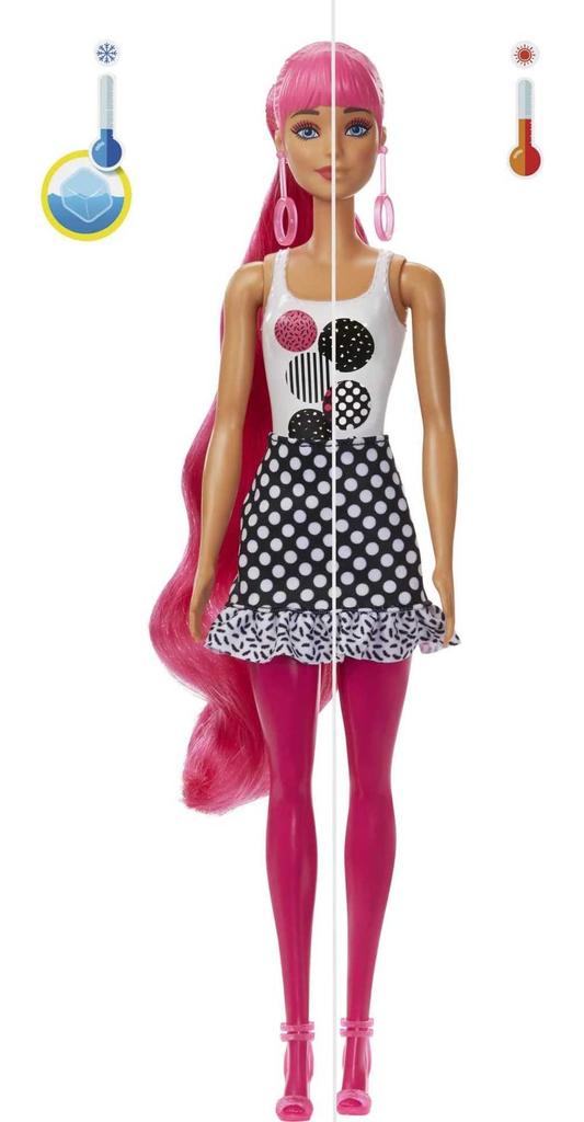 Barbie Color Reveal Water Color Magic Monochromematic [Dress-up Doll] [Doll and Accessory Set] [Ages 6 and Up] 986A-GWC56