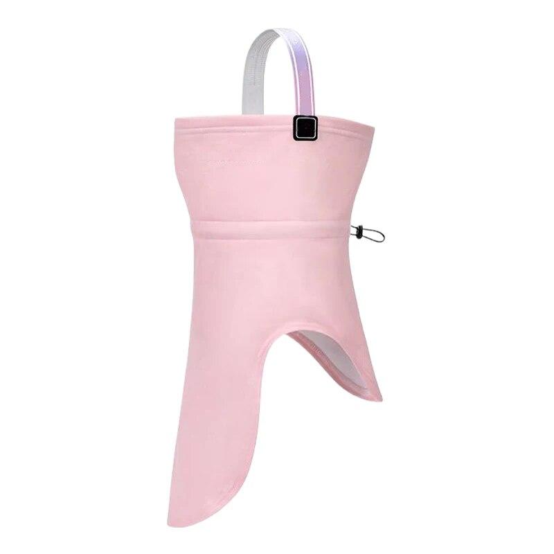 Winter Ski Face Mask Outdoor Riding Motorcycle Windproof Mask Headscarf Adjustable Warm Mask Scarf with Anti-Slip Headband