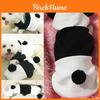 Adorabile Costume da Panda Vestito per Animali Domestici in Morbido Pile per Cani e Gatti