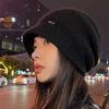 New Autumn and Winter Knitted Hat Rabbit Fur Hat Women's Winter Hat Winter Warm Ear Protection Wool Hat
