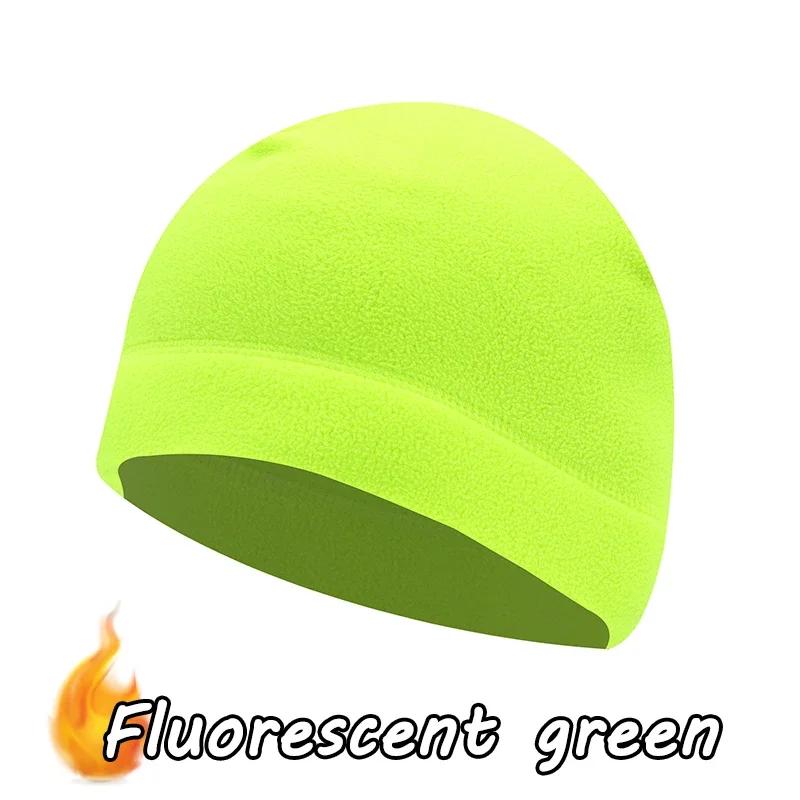 Motorcycle Winter Warm Thermal Fleece Hats Wide-Brim Fleece Skiing Motorcycle Riding Hat Windproof Outdoor Cycling Headgear Cap