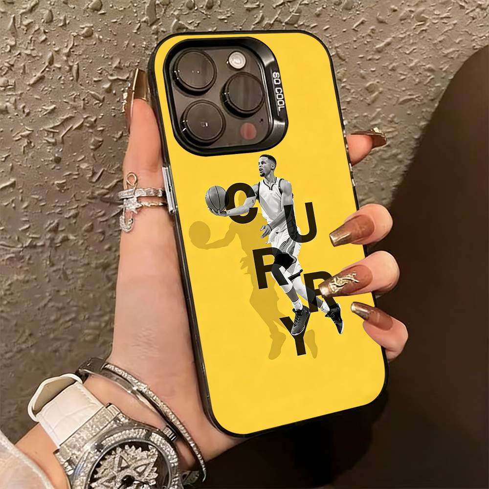

Чехол для телефона Stephen-n C-Curry-y для iPhone 17,16,15,14,13,12,11 Plus,Pro Max,XS,Цветной Серебристый Чехол для телефона Funda Cover iPhone12PRO