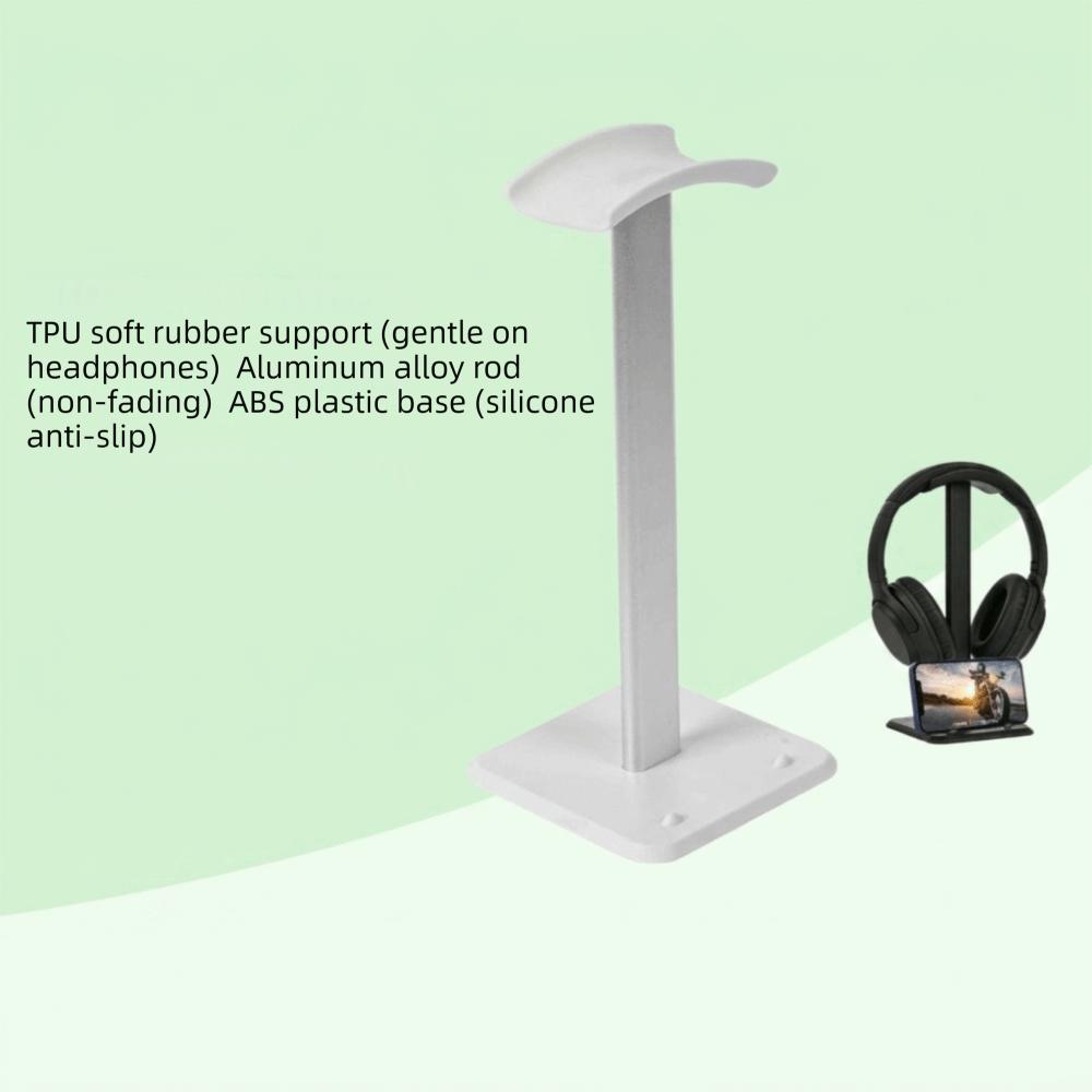 Sturdy Headset Holder Modern Headphones Stand Rack Headphone Stand  Workstation