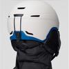 ASHGREEM Snowboard CE EN1077 Size 39 Available in 3 Ideal for and Winter Head Protection Helmet, Certified, Dial-Type Adjustment, AGAP-3902, Navy,