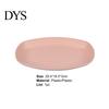 Meal Plate Practical Anti-slid Base Food Widely Used Anti-scratch Plastic for Home Dessert