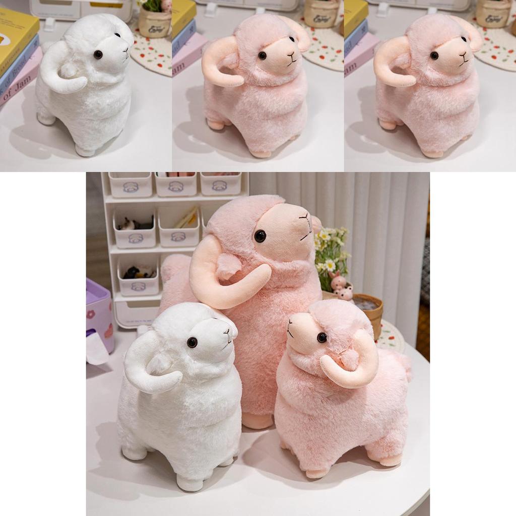 Plush Sheep Toy For Kids Cute Animal Stuffed Pillow Girls Gift