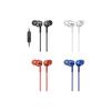 Sony Earphones MDR-EX255AP Canal Type Remote Control Microphone Black B