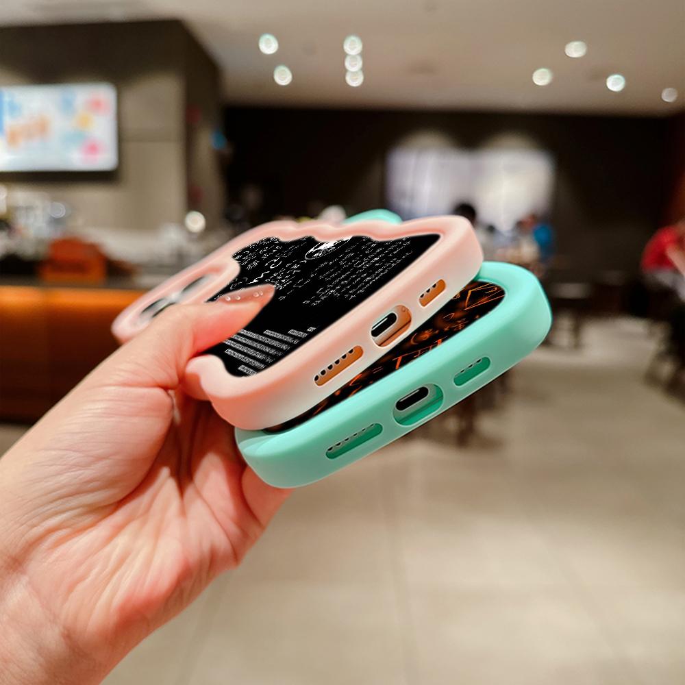 Macaron Soft TPU Phone Case for Xiaomi Poco X3 X5 X6 M6 Pro Redmi 12c 13C Redmi Note 11 12 13 Pro 10s 11s 12s Cover Ae71 Creative Brain Mathematicians