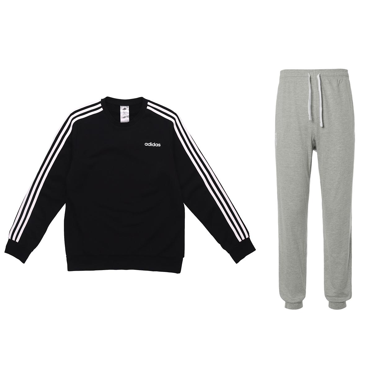 

Adidas Crew Neck Pullover Long Sleeve Sweatshirt Training Pants Set Unisex Sweatshirt Set DQ3083+AI4797 XXL