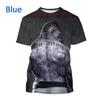 Rash Guard Jiu Jitsu Hot Brazilian Jiu-Jitsu Gorilla T Shirt New Men's Casual Cool BJJ Fighting Animal Printed Short Sleeve Top