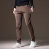 Slim Fit elastické Small Straight Tube Pánské ležérní kalhoty Jarní trend Korejská verze Nové jaro a podzim Běžné manšestrové kalhoty podzim