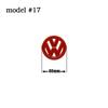 FD02-Car Styling Steering Wheel Logo Decoration Stickers For Volkswagen GTI Polo Golf Passat Scirocco Jetta Beetle Tiguan Accessories