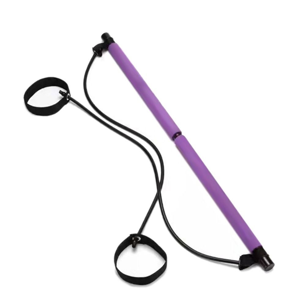 Elasticity Adjustable Exercise Stick Fitness Stick Stretch Belt Pedal Exerciser  Gym Body Workout
