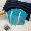 Wasserdichte PVC Transparente Muscheltasche Stern Strand Umhängetasche Mode Reise Tragetasche Frauen