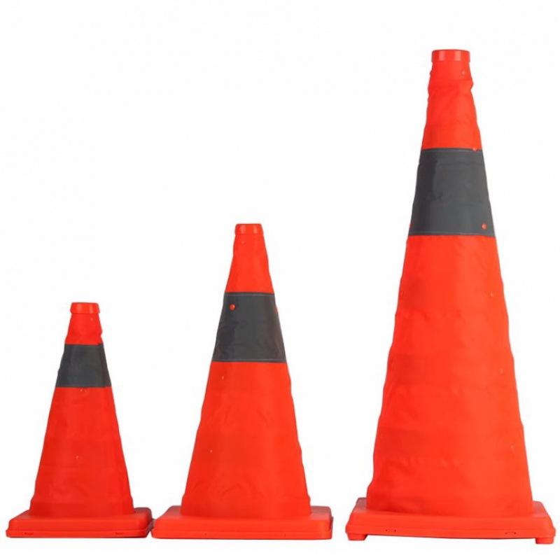 Reflective Traffic Cone: Road Safety Barrier for Vehicles & Pedestrians