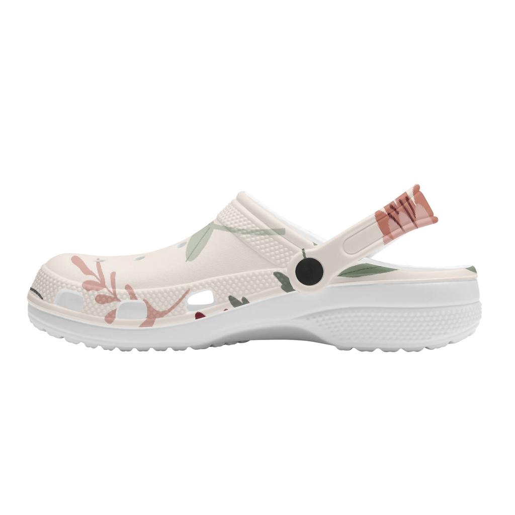 Cartoon Printed EVA Casual Clogs Women Men Quick Dry Easy Clean Slip On Travel Use Beach Garden Daily Walking Daily Shoes Home Use