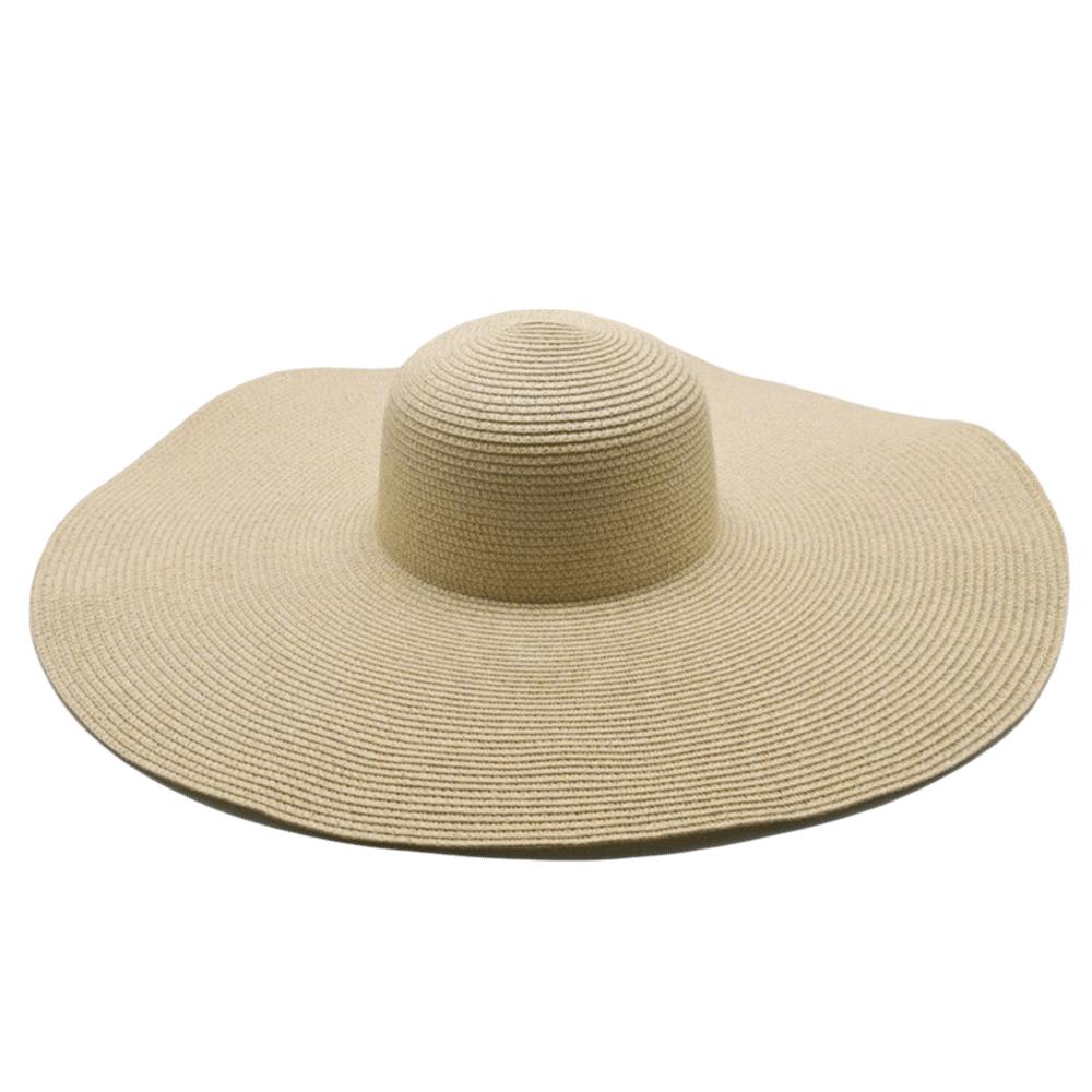 

Простая шляпа-флоппи с защитой от солнца UPF50+, большие пляжные шляпы, новая широкополая шляпа от солнца, летняя для путешествий бежевый