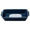 Nishikai Toki Hasami Ware Square Ovenware (M) 11cm Blue 17454
