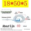 Galvanized Iron Flat and Square Washer Set - Thick, Enlarged, Extra Large, and Special Shapes