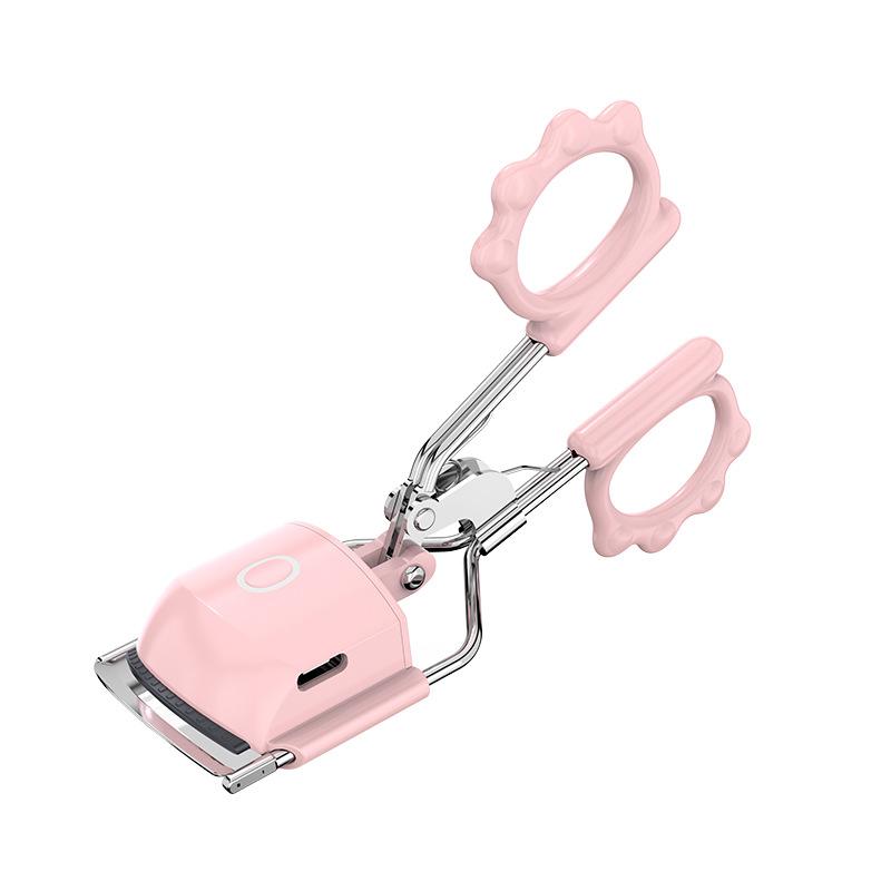 Elektrische beheizbare Wimpernzange, Bügel-Lockenstab, Elektrisches Heiz- und Lademodell, Langanhaltende Fixierung Wimpernzange, Bügel-Wimpernzange.