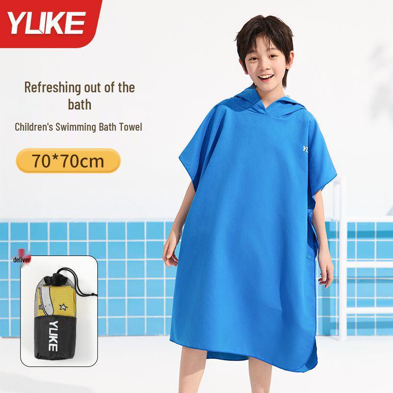 Large Cartoon Hooded Baby Bath Towel & Infant Cloak Robe - Absorbent Beach & Bath Cover