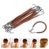 10 Stück Pferdeschwanzhalter Haken Damen Mädchen Flexibles Elastisches Haarband Haken Styling Werkzeug für Verabredungen
