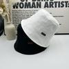 Spring and Summer New Simple Bucket Hat Women's Casual Versatile Washbasin Hat Travel Photo Cover Hat Ins