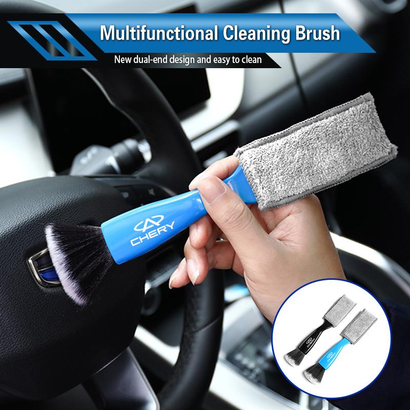 Car Cleaning Tool Soft Brush Dust Remover Interior Accsesories For Chery Fulwin QQ Tiggo 3 5 7 4 PRO 8 Pro Max E5 C5 C5T11 A1 J111